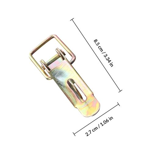 2pcs Carriage Truck Draw Latches Hold Down Hasp Draw Catch Clamp for Trailer Door Gate Industrial Hardware in Saudi Arabia