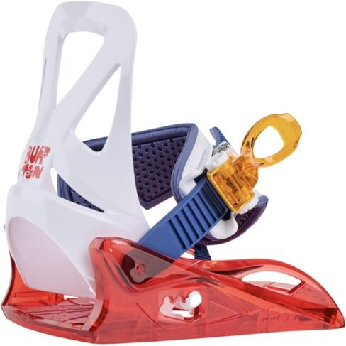 Burton Kids Grom Disc Snowboard Bindings, Medium, Red/Multi in Saudi Arabia