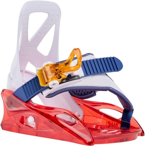Burton Kids Grom Disc Snowboard Bindings, Medium, Red/Multi in Saudi Arabia