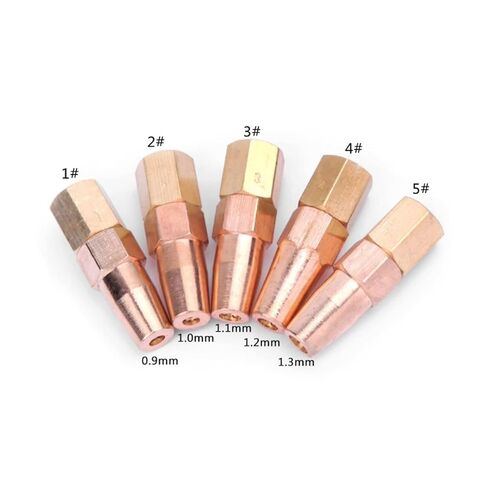 5 قطعة H01-6 فوهة لحام غاز البروبان الأكسجين الاتصال نصائح حامل فوهة in Kuwait