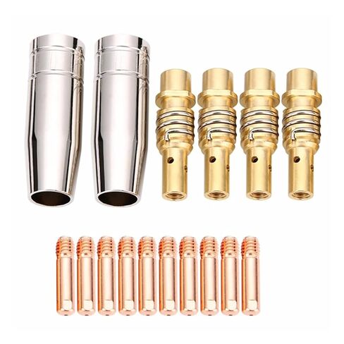11Pcs/Set Mig Welding Nozzle Welder Torch Nozzles Holder Contact Tips 0.040 Inch Gas Diffuser Set for Torches Nozzle in Saudi Arabia