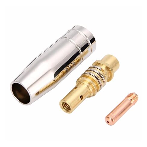 11Pcs/Set Mig Welding Nozzle Welder Torch Nozzles Holder Contact Tips 0.040 Inch Gas Diffuser Set for Torches Nozzle in Saudi Arabia