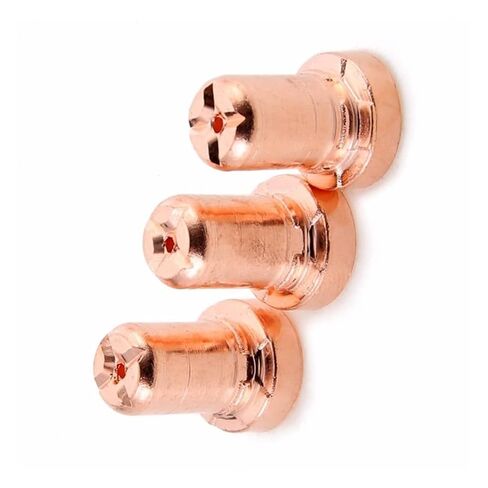 100Pcs Red Copper Extended Long Plasma Cutter Tip Electrodes Nozzles Kit Consumable for Pt31 Lg40 40A Cutting Welder Torch Welding Nozzle in Saudi Arabia