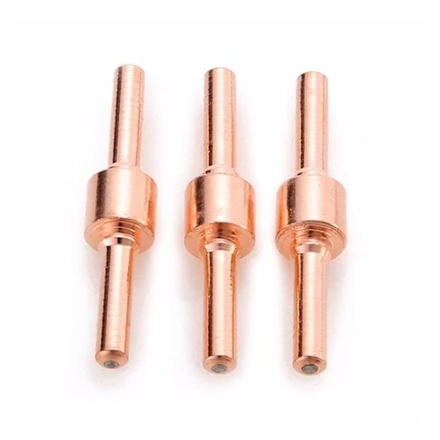 100Pcs Red Copper Extended Long Plasma Cutter Tip Electrodes Nozzles Kit Consumable for Pt31 Lg40 40A Cutting Welder Torch Welding Nozzle in Saudi Arabia