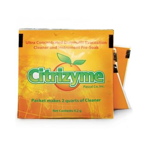 Pascal 15-275 Citrizyme Enzyme Evacuation System Cleaner Powder Unit Dose 250/Bx in Kuwait