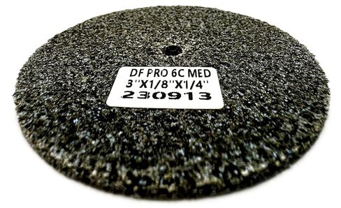 2 Pack 2" x 1" x 1/4" 6C MED+ Deburr & Finish PRO Unitized Wheel – Fast Burr Removal, Long-Lasting, Minimal Dust, Precision Cutting for Deburring, Finishing & Blending, 65058 in Saudi Arabia