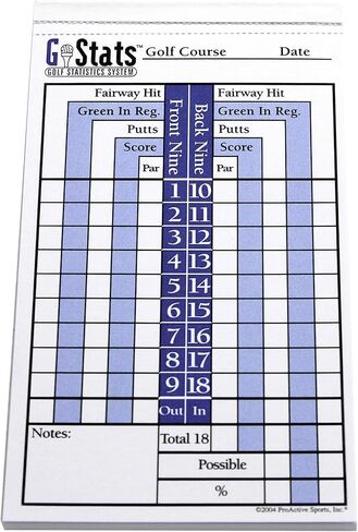 ProActive Sports Replacement Pad G Stats Golf Statistic and Score Tracking System in Saudi Arabia