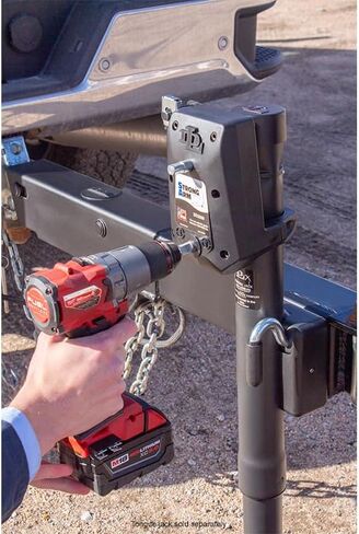 Dutton-Lainson DD2000 Brake Winch for StrongArm® Drill Drive Gearbox Kit, Works with Dutton-Lainson Marine Tongue Jacks, Fits 2-1/4" Round & 2-1/2" Square Tubes, Made in USA in Saudi Arabia