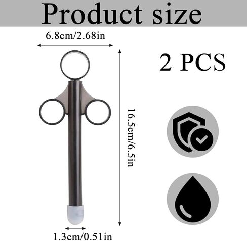 Lube Applicator Syringes, 6.5" Lube Applicator Injectors with 10ml Precise Scales Reusable Lubricant Tube Shooter for Men Women Couples in Kuwait
