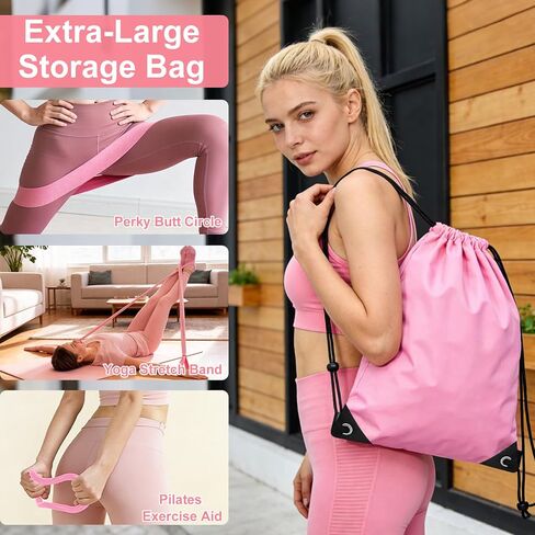 13 PCS Pilates Kit for Women,Pilates Kit for Home Workouts, Pilates Equipment Ring and Ball Set, Home Pilates Workout Kit, Pilates Starter Kit for Women at Gym Studio Travel in Kuwait