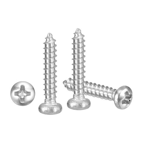 METALLIXITY Phillips Pan Head Self Tapping Screws(M3x16) 100Pcs, 304 Stainless Steel Self Drilling Screw for Metal Wood Plastic, for Cabinet Wall Shutter Plate Rock Furniture, Black in Saudi Arabia