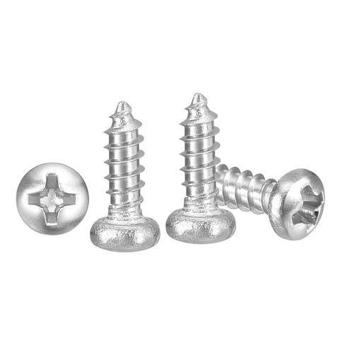 METALLIXITY Phillips Pan Head Self Tapping Screws(M3x16) 100Pcs, 304 Stainless Steel Self Drilling Screw for Metal Wood Plastic, for Cabinet Wall Shutter Plate Rock Furniture, Black in Saudi Arabia