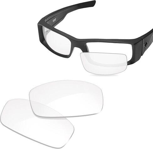عدسات النظارات الشمسية البديلة Glintbay 100% بدقة مناسبة لـ Spy Optic Hielo in Kuwait