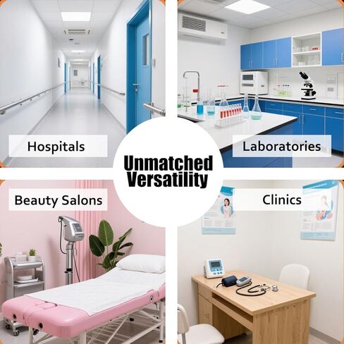 عربة من الفولاذ المقاوم للصدأ بعجلات، عربة خدمات طبية من طبقتين، عربة خدمة المختبر، عربة العيادة، عربة تجارية من الدرجة التجارية مع عجلات صامتة قابلة للقفل للمستشفى، المطعم، المطبخ in Kuwait