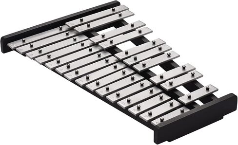 VINGVO 25 Note Glockenspiel Xylophone, Professional Musical Instrument, 2 Mallets Xylophone with Leather Carrying Bag, Ideal for Kids Adults Beginners Music Lovers in Saudi Arabia