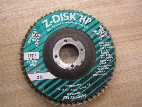 Trust-X A03090404 Grinding Wheel 36 Grit 4 1/2" X 7/8" in Saudi Arabia