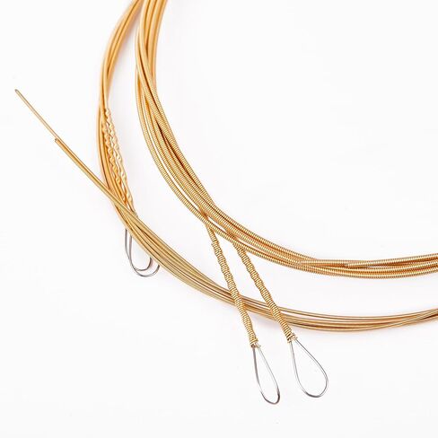 Alice 2 Pack Mandolin Strings 4 String Set Medium (11-40) Plated Steel and Silver-Plated Copper Alloy with Anti-Rust Coating, (AM05) in Kuwait