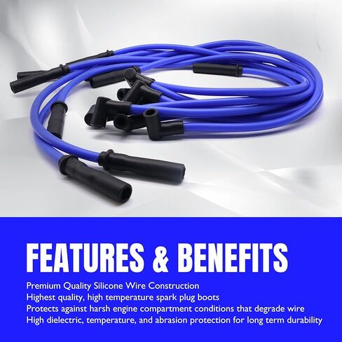 ZF478V Marine Spark Plug Wire 6" High Performance Premium Marine Compatible with Johnson Evinrude Outboard 0582365 0582134 0582135 0777703, Sierra 18-8816-1 in Saudi Arabia