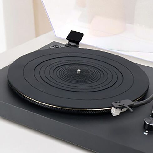 Turntable Mat, 12" Rubber Silicone Platter Slipmat Universal to All Hi-Fi Record LP Players by Gartopvoiz, Reduced Vibration, 3mm Thick in Kuwait