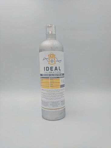 مزيج غاز معايرة 4 غازات لـ RKI GX-2009، GX-2012، GX-3R، GX-3R Pro، GX-6000، جهاز تتبع الغاز (34 لتر) in Kuwait