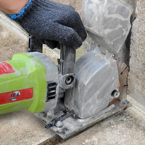 4000W Wall Cutting Machine,0-37 Mm Cutting Depth,Maximum 33Mm Cutting Width with 5 Saw Blades 7500R/Min Electric Concrete Saw in Saudi Arabia