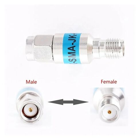 حجب تيار مستمر 2 وات SMA ذكر إلى أنثى DC-6 جيجا هرتز 50Ω عازل محوري in Kuwait