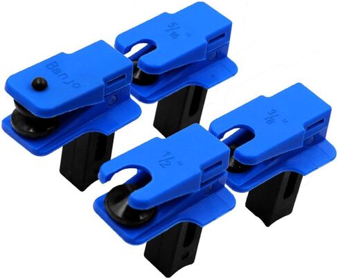 4 قطع مجموعة سدادة الخط مجموعة سدادة السوائل قوية لتركيب البانجو الثقيلة سهلة التركيب 3/8 "5/16" 1/2" in Kuwait