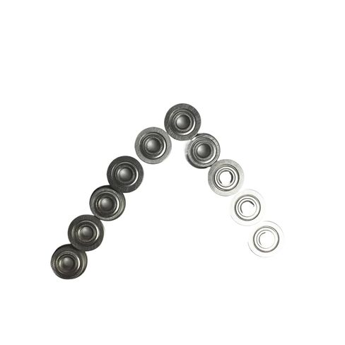 10 قطعة MF105ZZ شفة تحمل 5x10x4mm ABEC-1 مايكرو MF105 Z ZZ الكرة in Kuwait