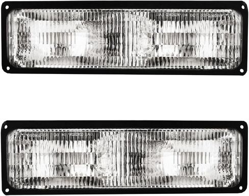 EPIC LIGHTING OE Replacement Turn Signal Light Composite Pair Compatible for Chevy GMC in Kuwait