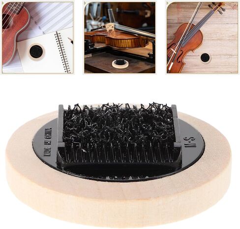 Violin Bow Hair Comb Cleaner for Violin Viola Cello, Rosin Remover and Hair Detangler Brush, Orchestral String Instrument Accessory for Bow Maintenance in Saudi Arabia