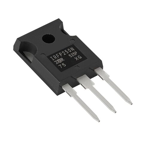 12Pcs IRFP250 IRFP250N Transistors MOSFET IRFP250NPBF N-Channel 30A 200V Power Mosfets Transistor 3Pin MOS Field Effect Tube Chip in Saudi Arabia