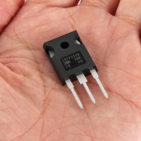 12Pcs IRFP250 IRFP250N Transistors MOSFET IRFP250NPBF N-Channel 30A 200V Power Mosfets Transistor 3Pin MOS Field Effect Tube Chip in Saudi Arabia