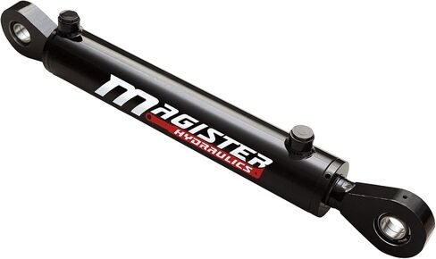 Magister Hydraulics Double Acting Hydraulic Cylinder – Universal 2" Bore 8" Stroke, Swivel Eye (2x8) in Kuwait