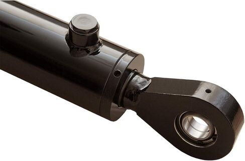 Magister Hydraulics Double Acting Hydraulic Cylinder – Universal 2" Bore 8" Stroke, Swivel Eye (2x8) in Kuwait