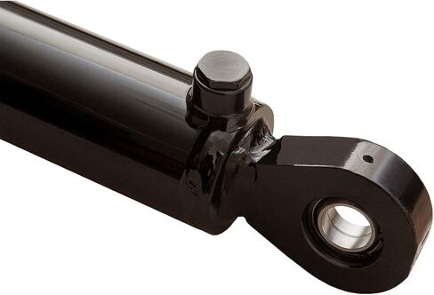Magister Hydraulics Double Acting Hydraulic Cylinder – Universal 2" Bore 8" Stroke, Swivel Eye (2x8) in Kuwait