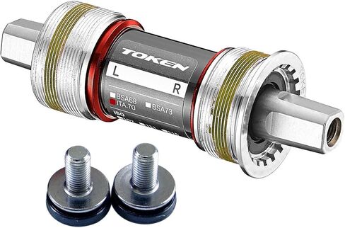 Token ISO Square Taper Bottom Bracket for Campagnolo Crank, Italian Threaded (Italian Threaded 70102) in Kuwait