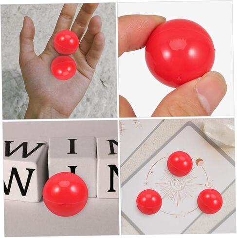 25 قطعة من كرات اليانصيب البلاستيكية القابلة للفتح لدعائم ألعاب حفلات السحب بقطر 3 سنتيمتر قابلة لإعادة الاستخدام للمناسبات والتجمعات in Kuwait