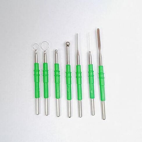 Electrode Tip Assortment – 3-Color Pack (Black, Blue, Green) in Kuwait