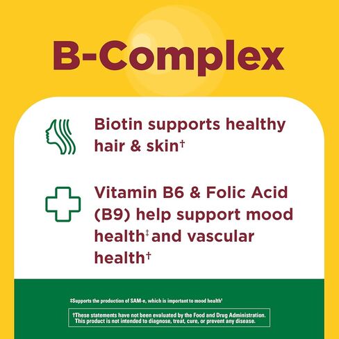 Nature Made Vitamin B Complex Gummies, 5 B Vitamins for Energy and Brain Support, 60 Pectin Based Gummies, 60 Day Supply in Saudi Arabia