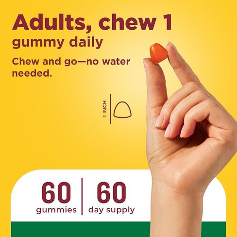 Nature Made Vitamin B Complex Gummies, 5 B Vitamins for Energy and Brain Support, 60 Pectin Based Gummies, 60 Day Supply in Saudi Arabia