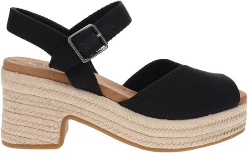 TOMS Women's Isla Peep Toe Heeled Sandal in Kuwait