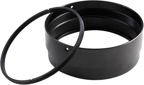 حامل عدسة موضوعي معدني كامل 154 مم للتلسكوبات الفلكية - متوافق مع أنبوب مرآة PVC 160 مم ملحقات DIY in Kuwait