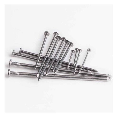 مسامير الأجهزة، مسمار خرساني، 304 مسامير من الفولاذ المقاوم للصدأ، دائرية للنجار، مطولة 50 قطعة - 1 بوصة (2 بوصة) in Kuwait