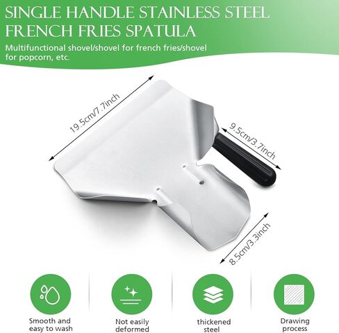 202 Pcs Popcorn Machine Supplies Set, Kernel Sifting Speed Scoop, Stainless Steel Seasoning Dredge with Handle, 200 Pcs Popcorn Bags Bundle for Home Kitchen Theater Movie Tools Supplies (1 Oz) in Saudi Arabia