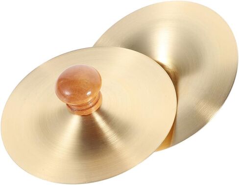 Mini Finger Cymbals Pair 2.75 Inch Copper Handheld Percussion Instrument for Dance Performances Cultural Events and Party Music in Saudi Arabia
