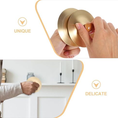 Mini Finger Cymbals Pair 2.75 Inch Copper Handheld Percussion Instrument for Dance Performances Cultural Events and Party Music in Saudi Arabia