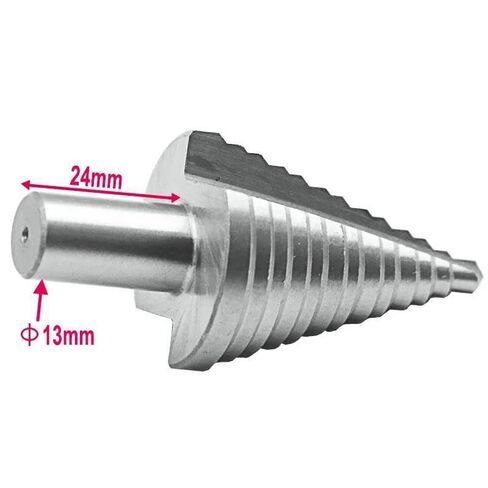 5-35MM High Speed Steel Step Drill Bit Wood Metal Drilling Bit HSS Power Tools Hole Cutter Industrial Reamer Tool Accessories in Saudi Arabia