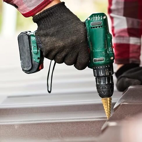 3 قطع/مجموعة لقمة ثقب خطوة متعددة الحجم مطلية بالتيتانيوم عالية السرعة من الصلب الحفر الدقيق في الخشب والمعادن المنزل لتقوم بها بنفسك احترافية in Saudi Arabia