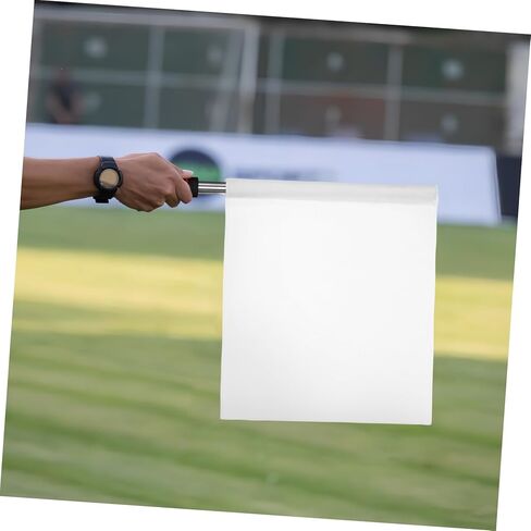 Kisangel Track and Field Referee Flag Set with Lightweight Pole and Sponge Handle for Outdoor Sports Soccer Volleyball Officials Hand Signal Flags in Saudi Arabia