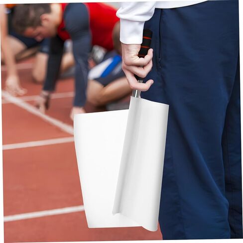 Kisangel Track and Field Referee Flag Set with Lightweight Pole and Sponge Handle for Outdoor Sports Soccer Volleyball Officials Hand Signal Flags in Saudi Arabia